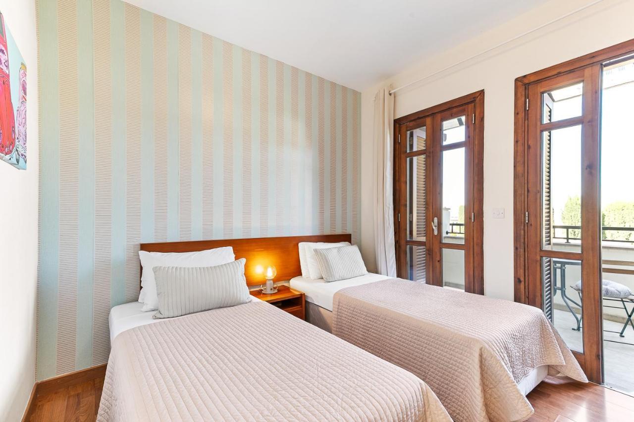 קוקליה 2 Bedroom Apartment Assia With Communal Pool, Aphrodite Hills Resort מראה חיצוני תמונה